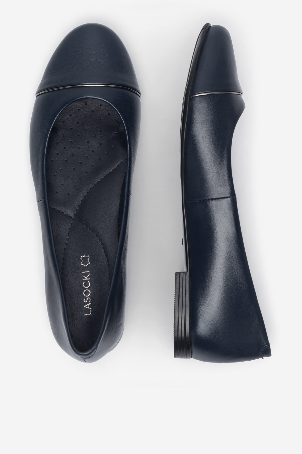 Baleríny TMAVĚ MODRÁ