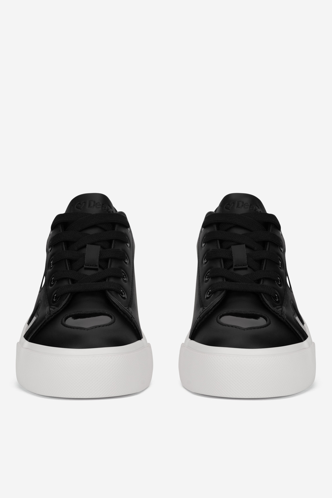 Platnene superge Črna