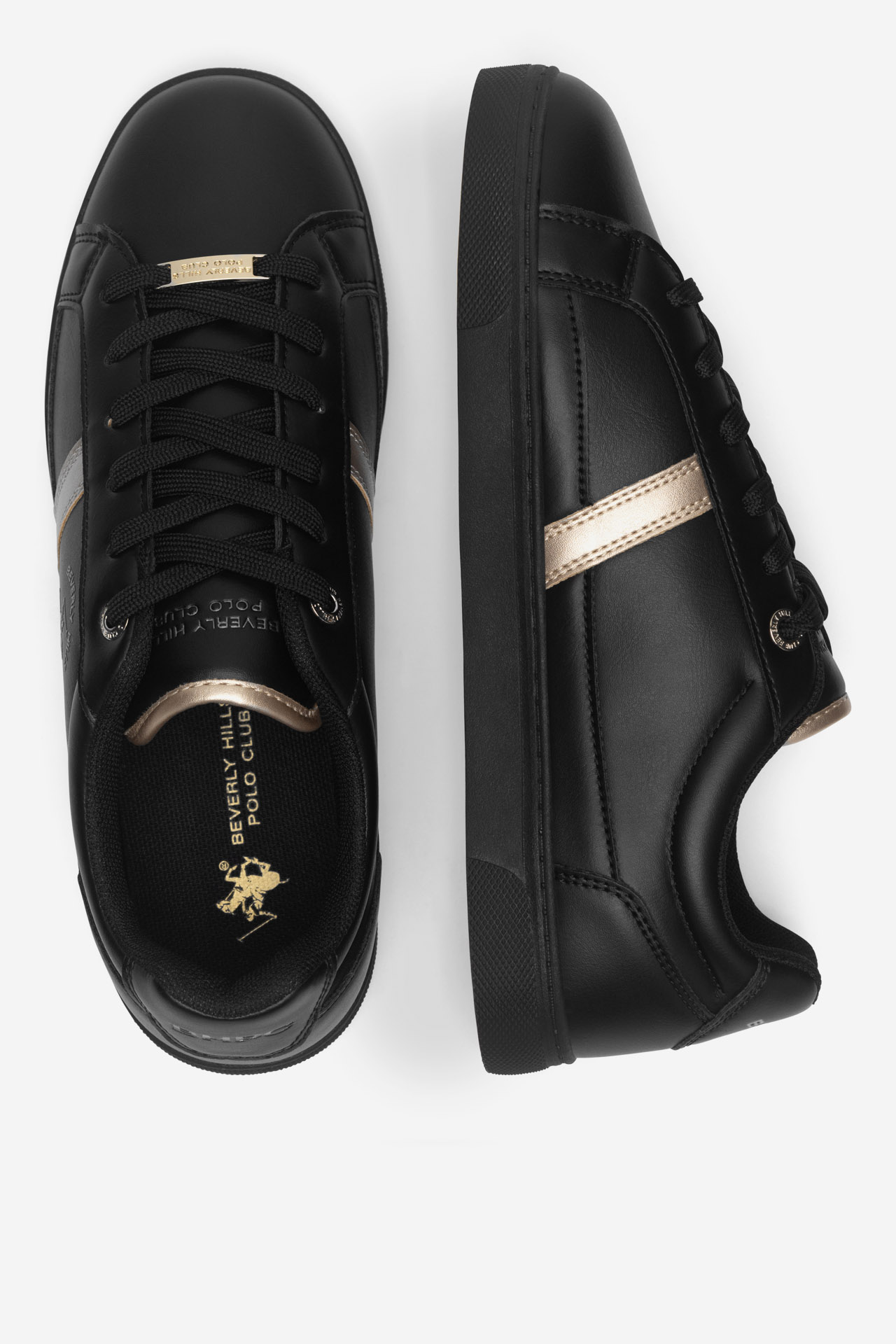 Platnene superge Črna