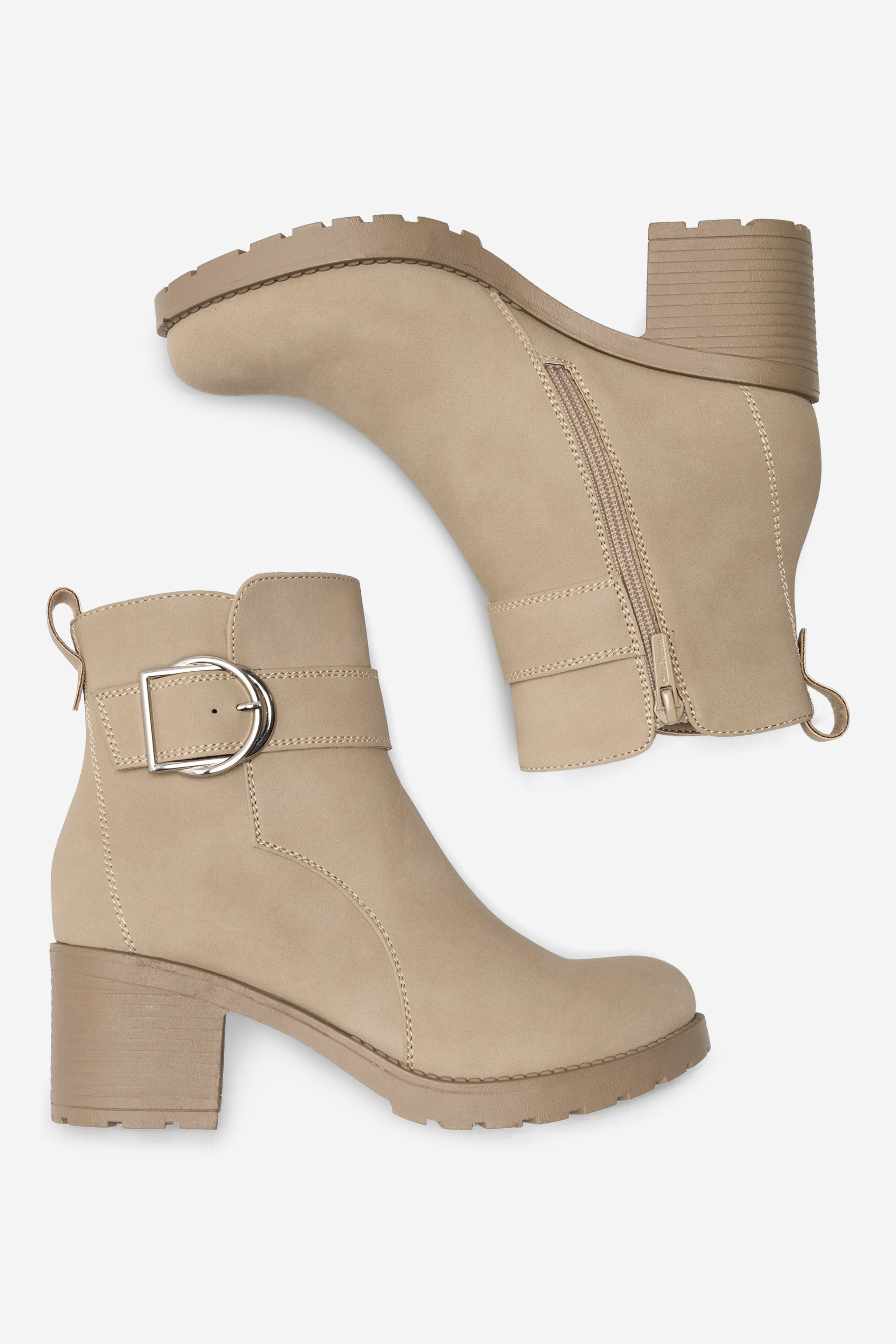 Kotníková obuv BÉŽOVÁ