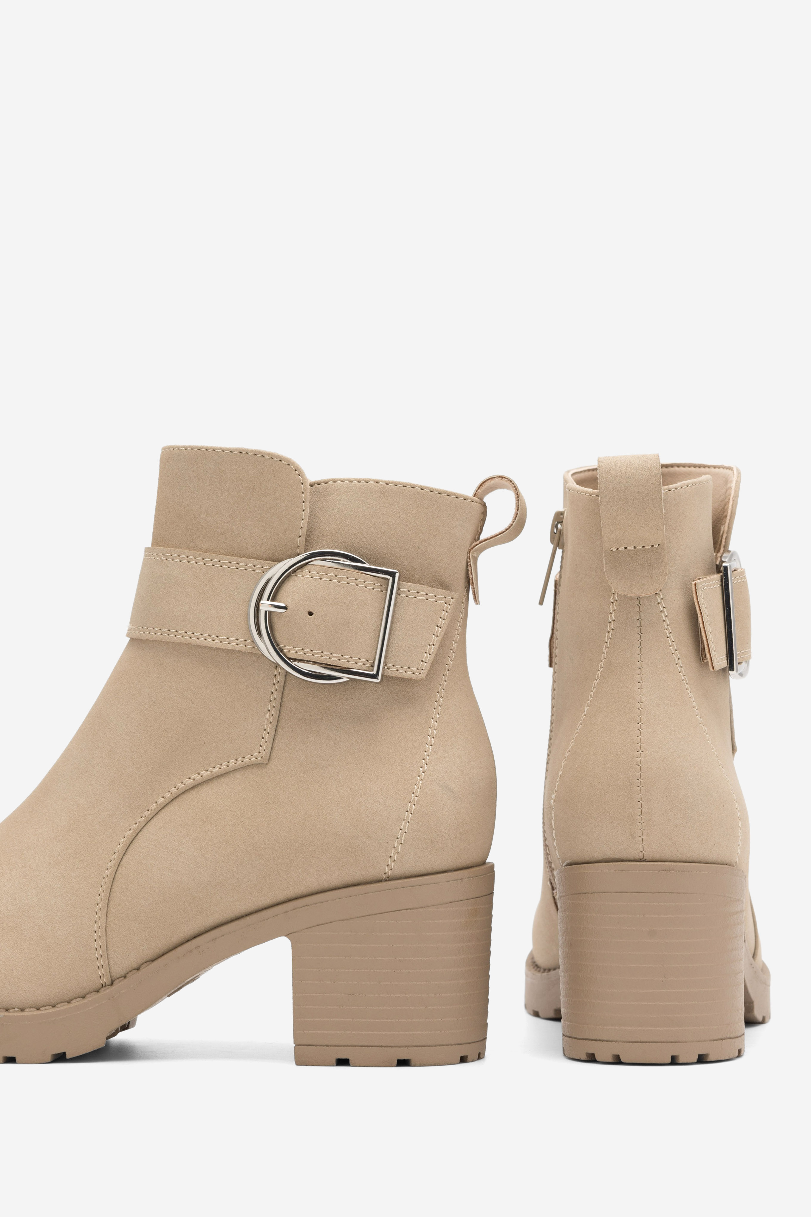 Kotníková obuv BÉŽOVÁ