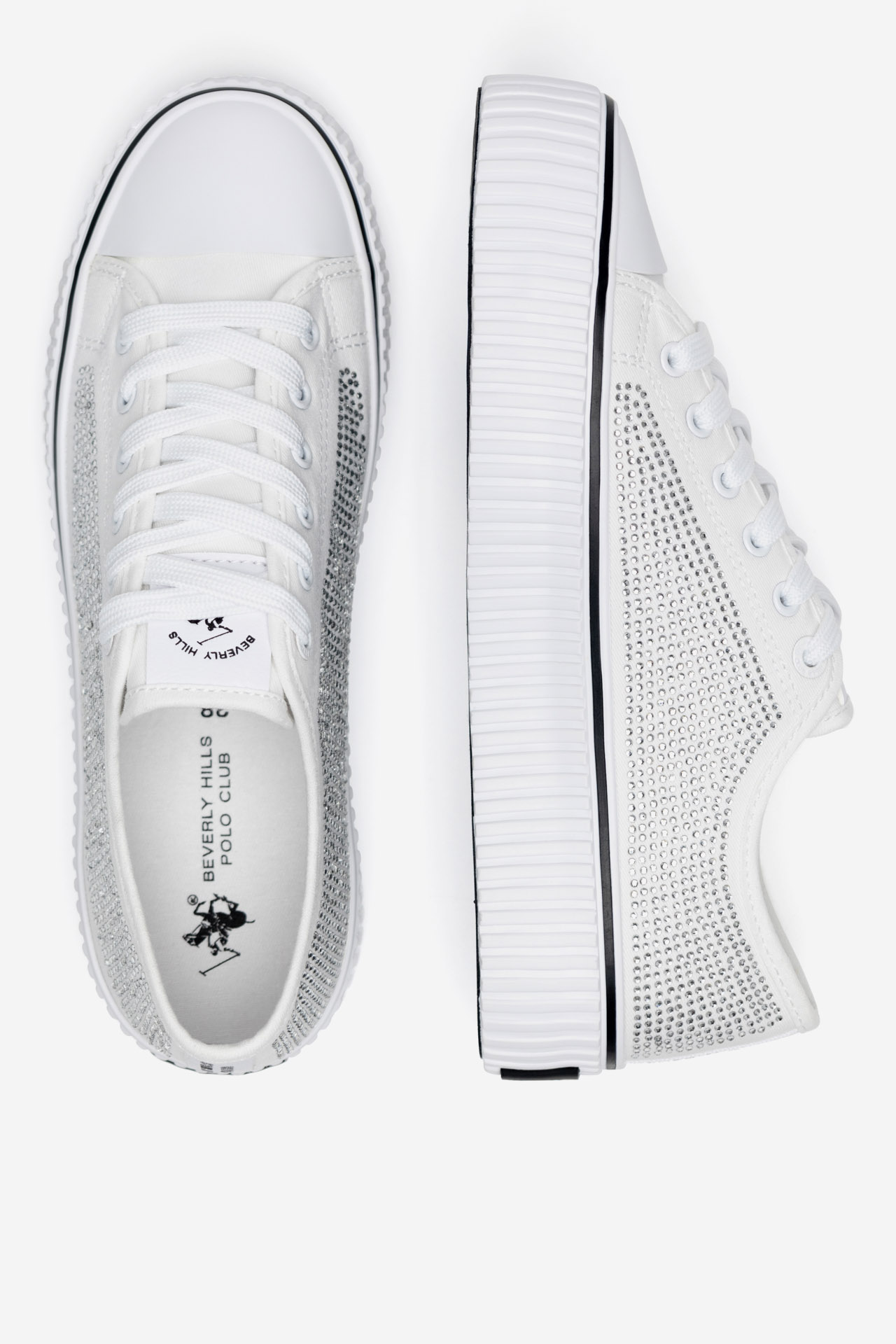 Platnene superge Bela