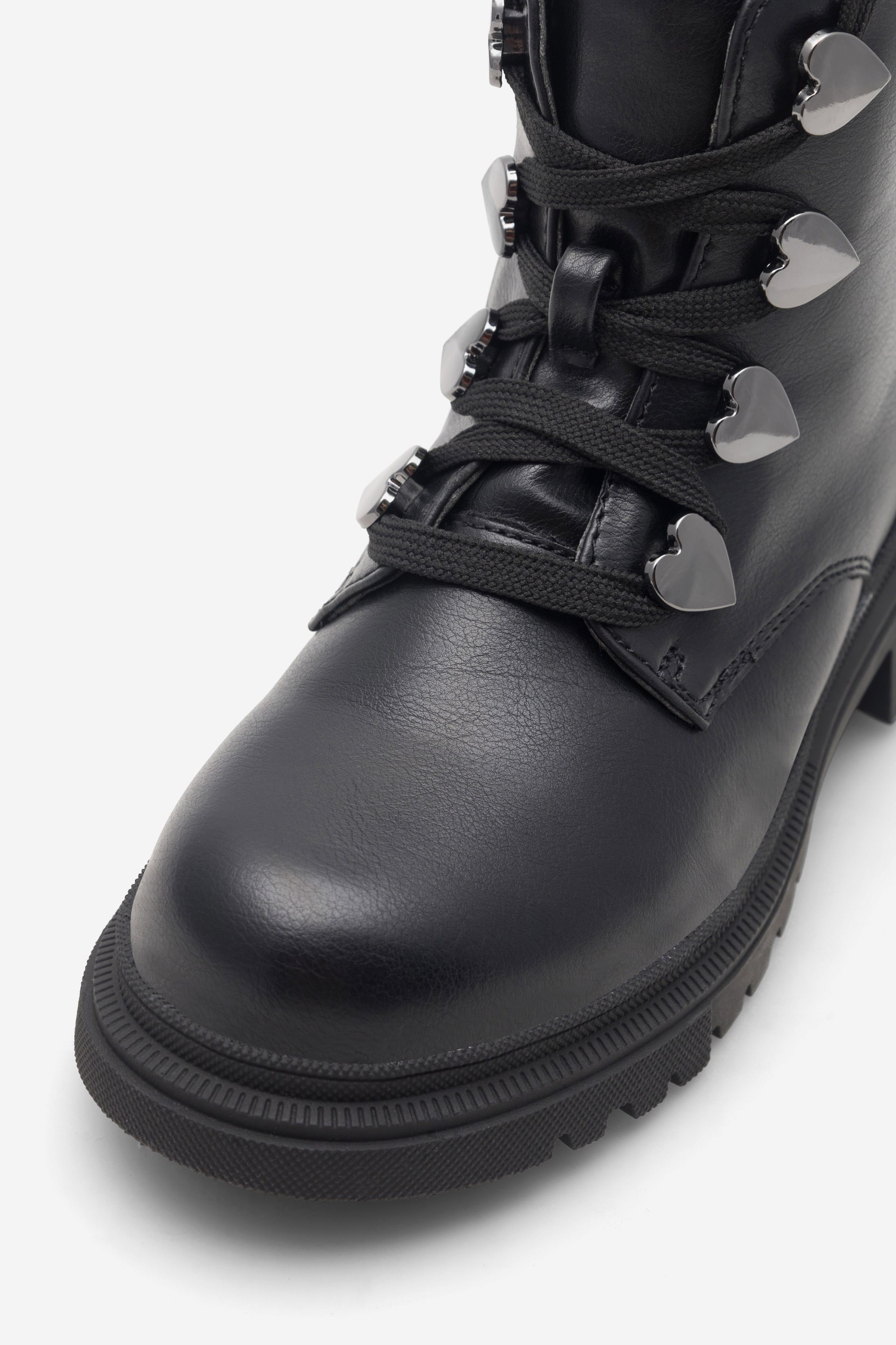 Gležnjarji z vezalkami Črna