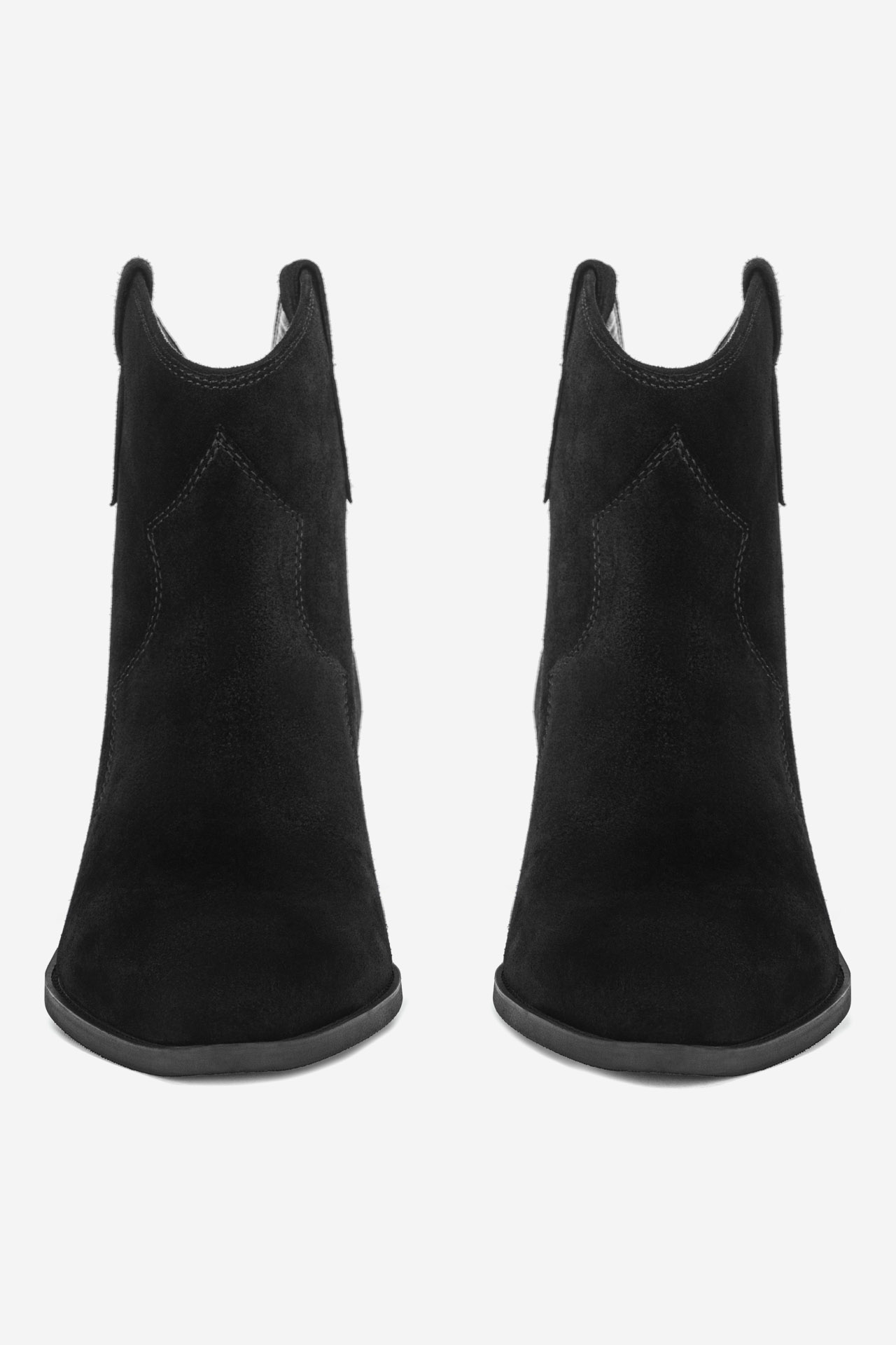 Kotníková obuv ČERNÁ