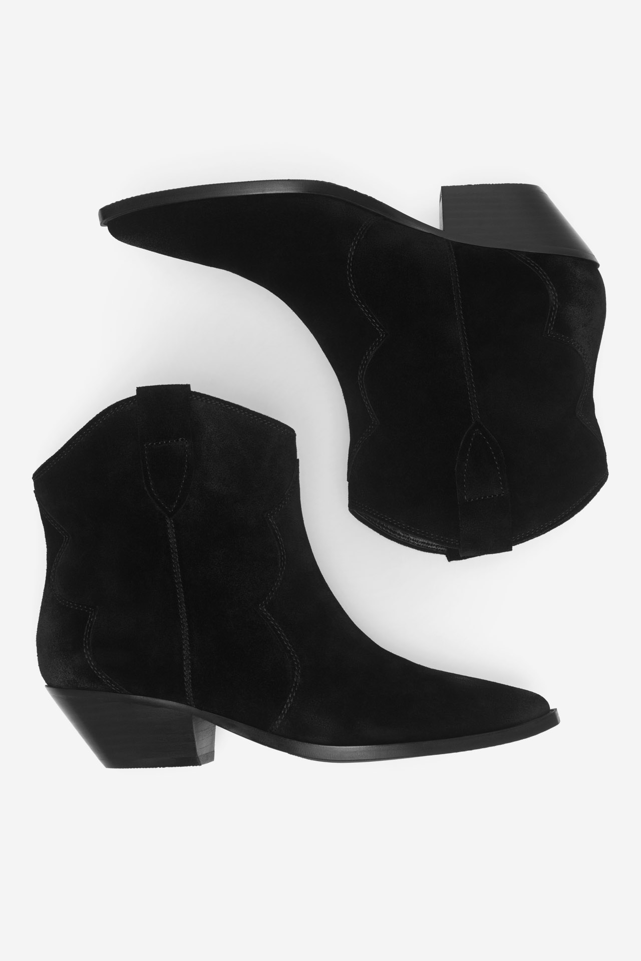 Kotníková obuv ČERNÁ