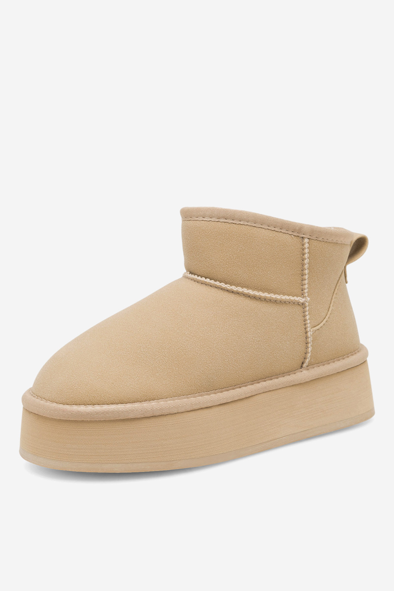 Kotníková obuv BÉŽOVÁ