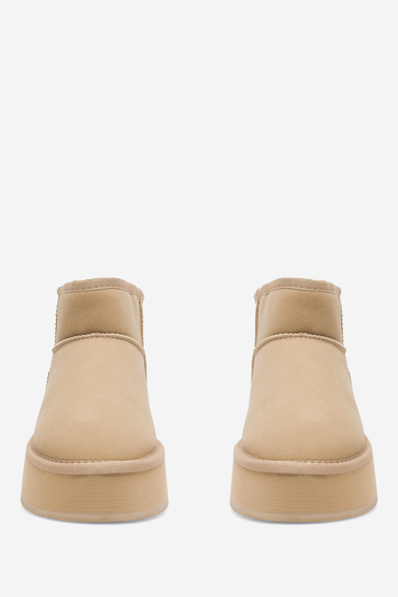 Kotníková obuv BÉŽOVÁ