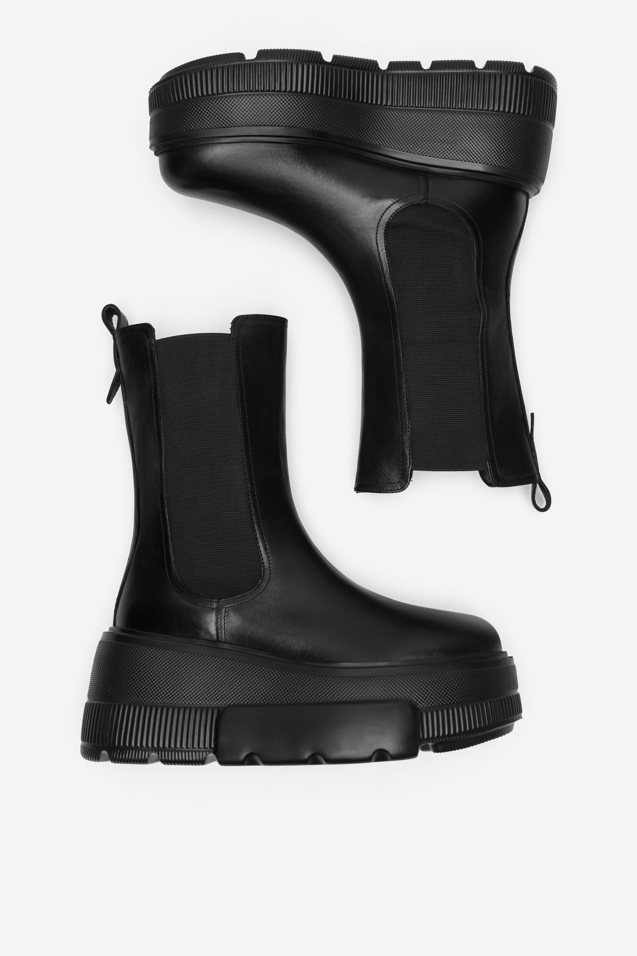 Kotníková obuv ČERNÁ