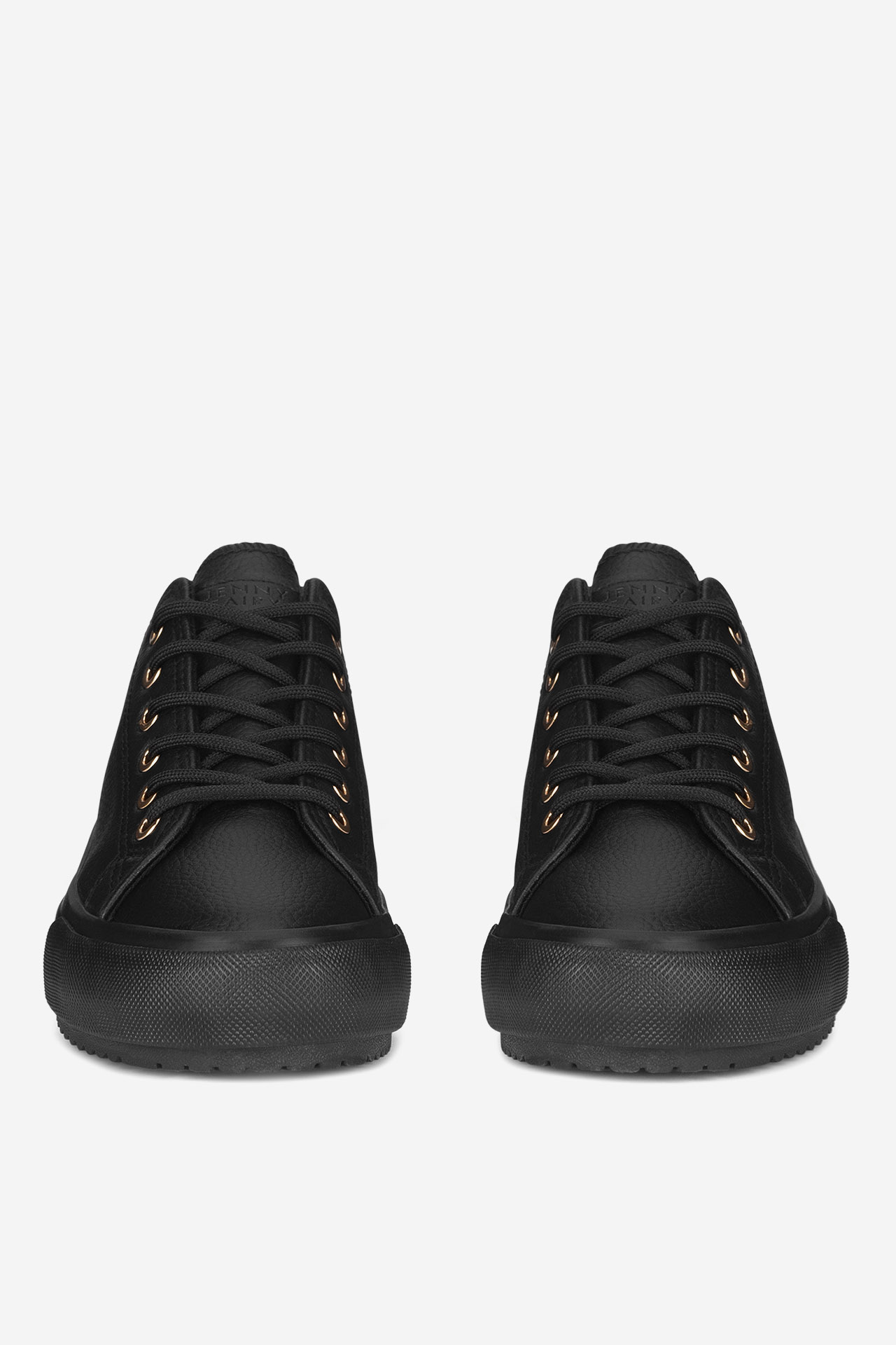 Platnene superge Črna