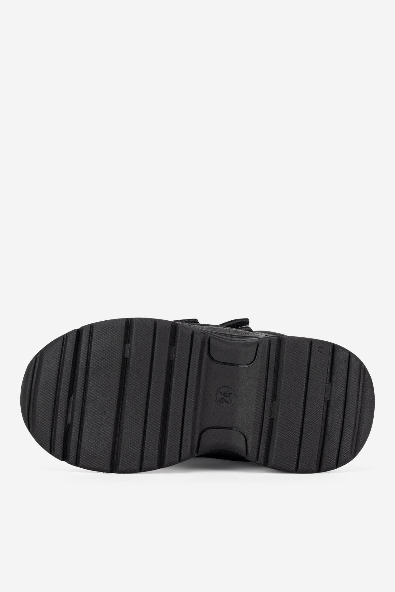 Gležnjarji z vezalkami Črna