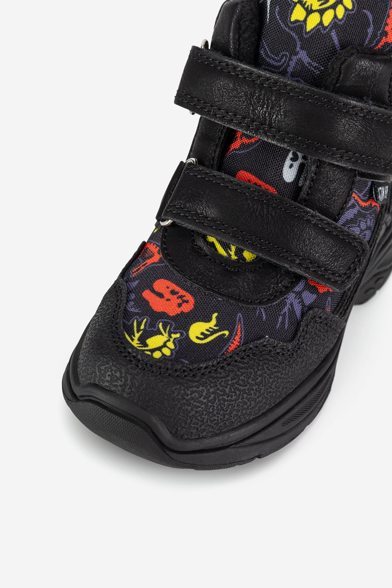 Gležnjarji z vezalkami Črna