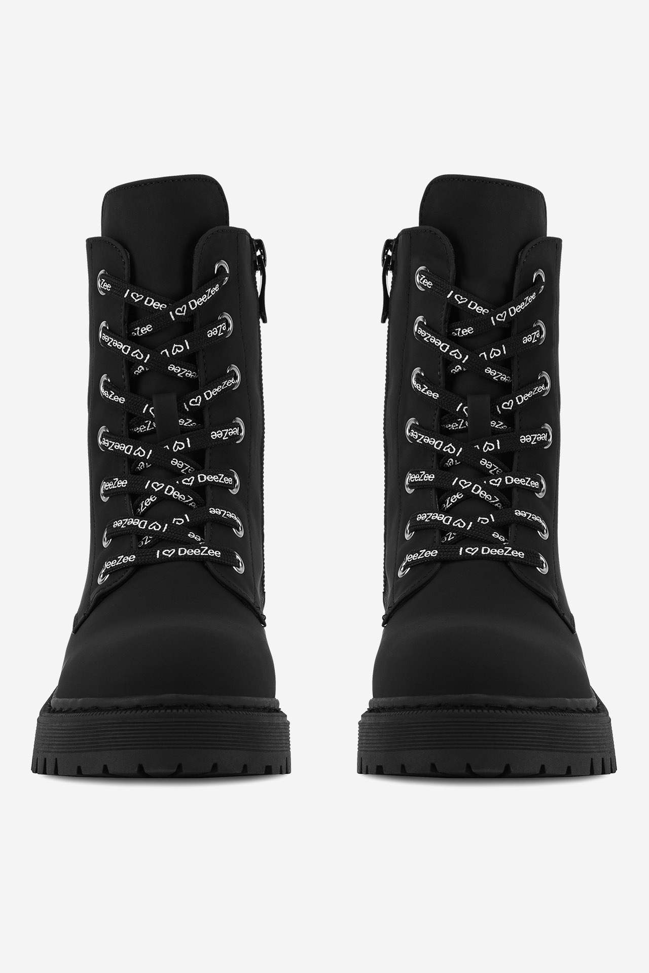 Gležnjarji z vezalkami Črna