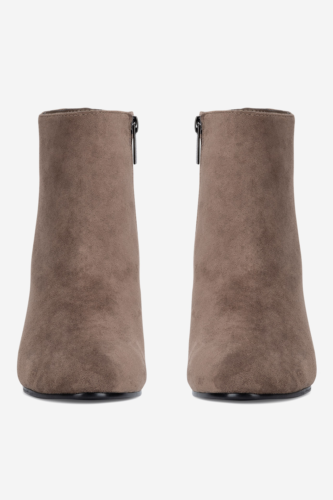 Kotníková obuv TMAVĚ BÉŽOVÁ