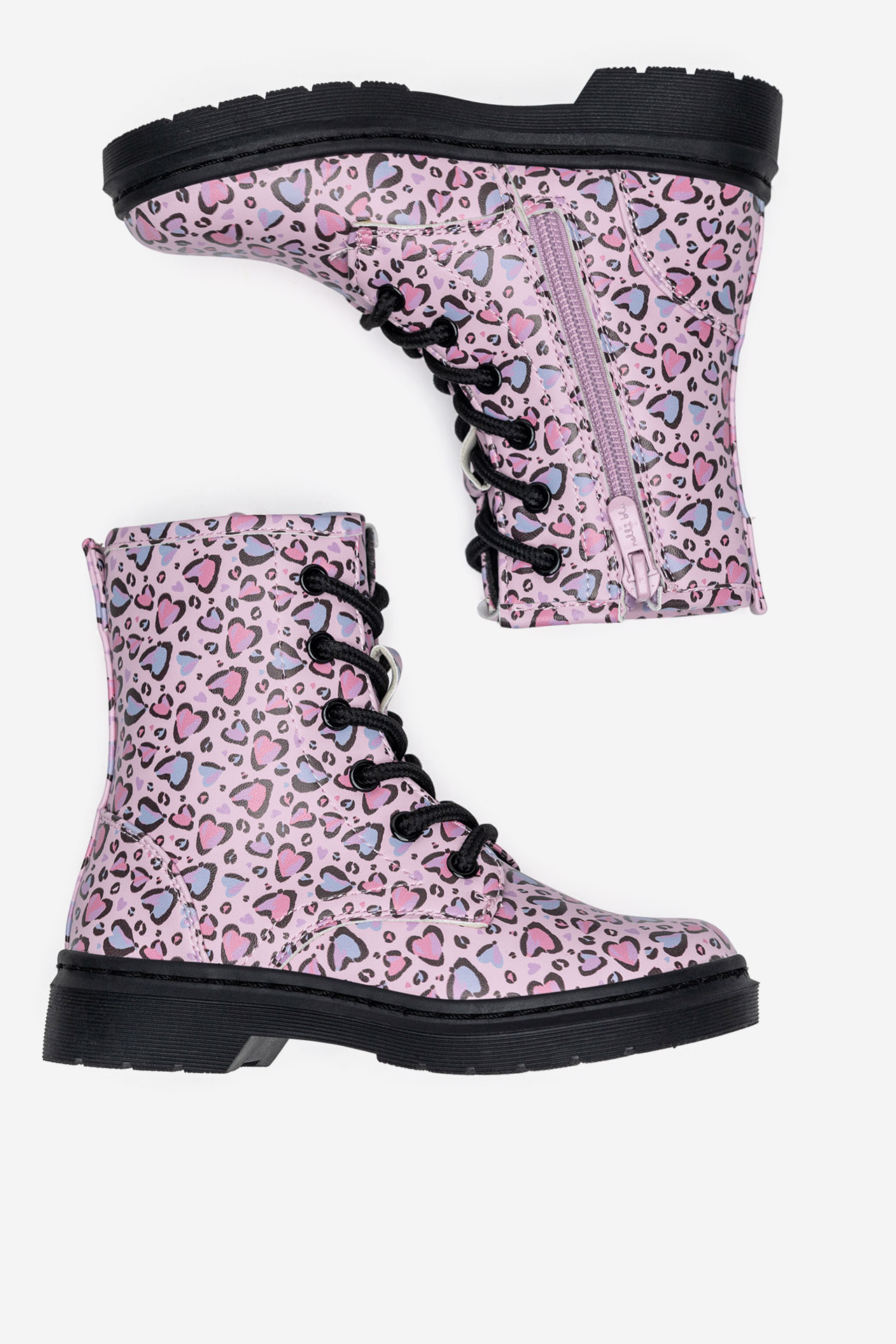 Gležnjarji z vezalkami Roza