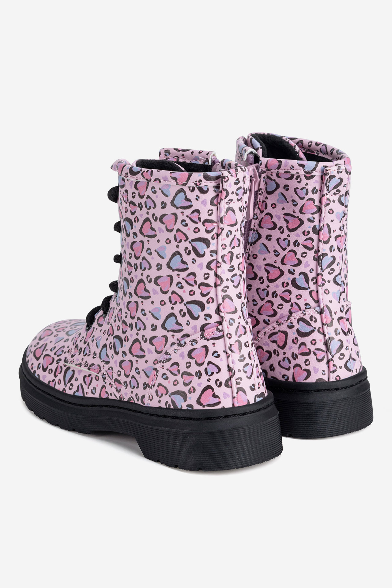 Gležnjarji z vezalkami Roza