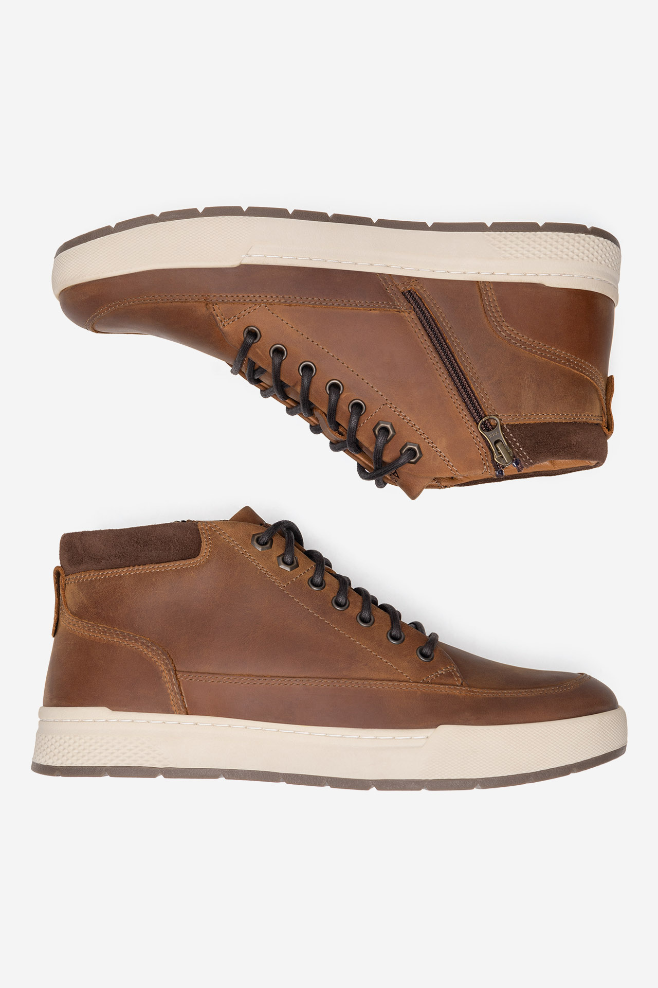 Šněrovací vyšší obuv CAMEL