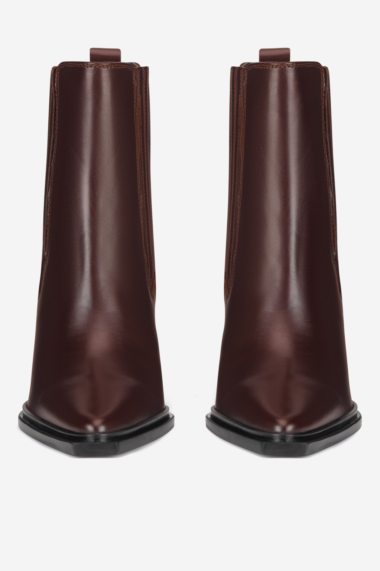 Škornji Čokoladno rjava