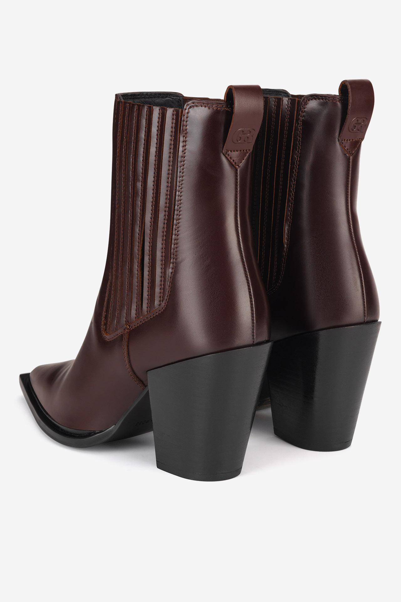 Škornji Čokoladno rjava