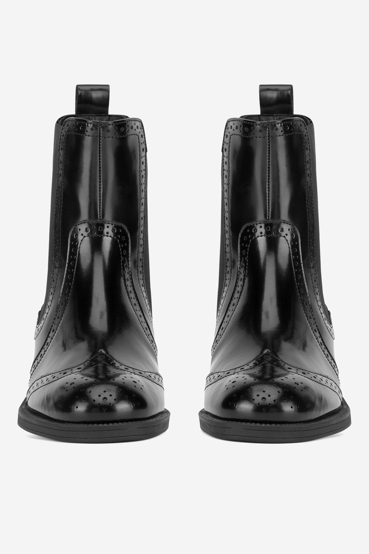 Kotníková obuv ČERNÁ