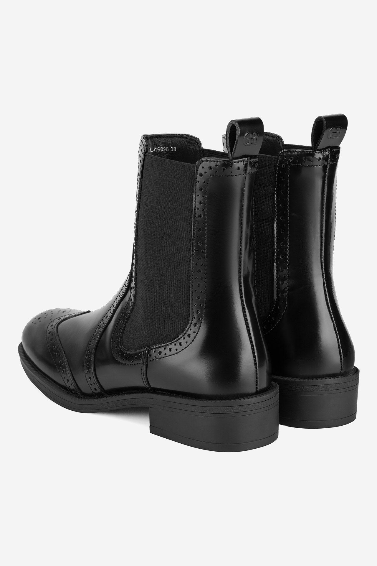 Kotníková obuv ČERNÁ