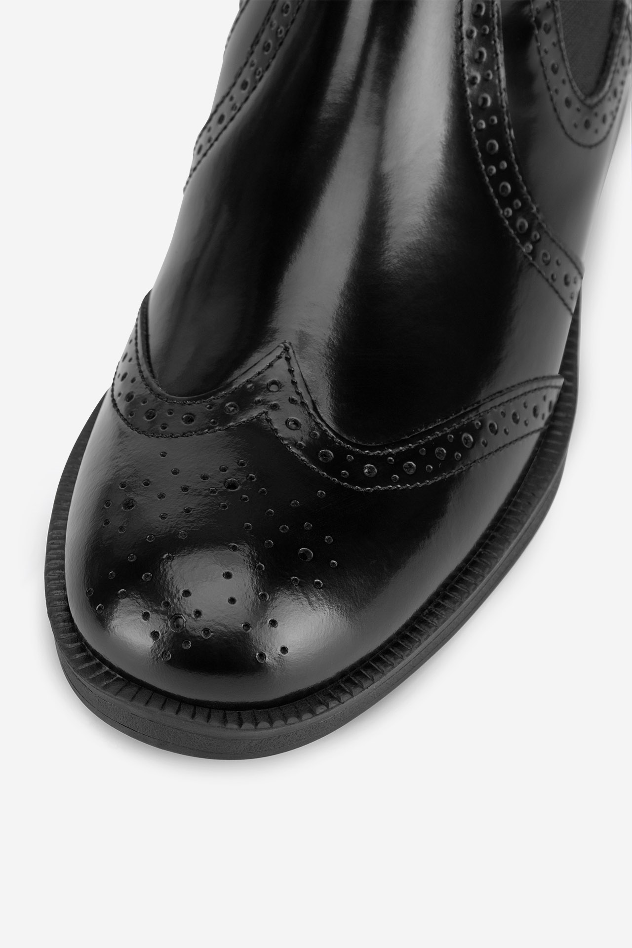 Kotníková obuv ČERNÁ