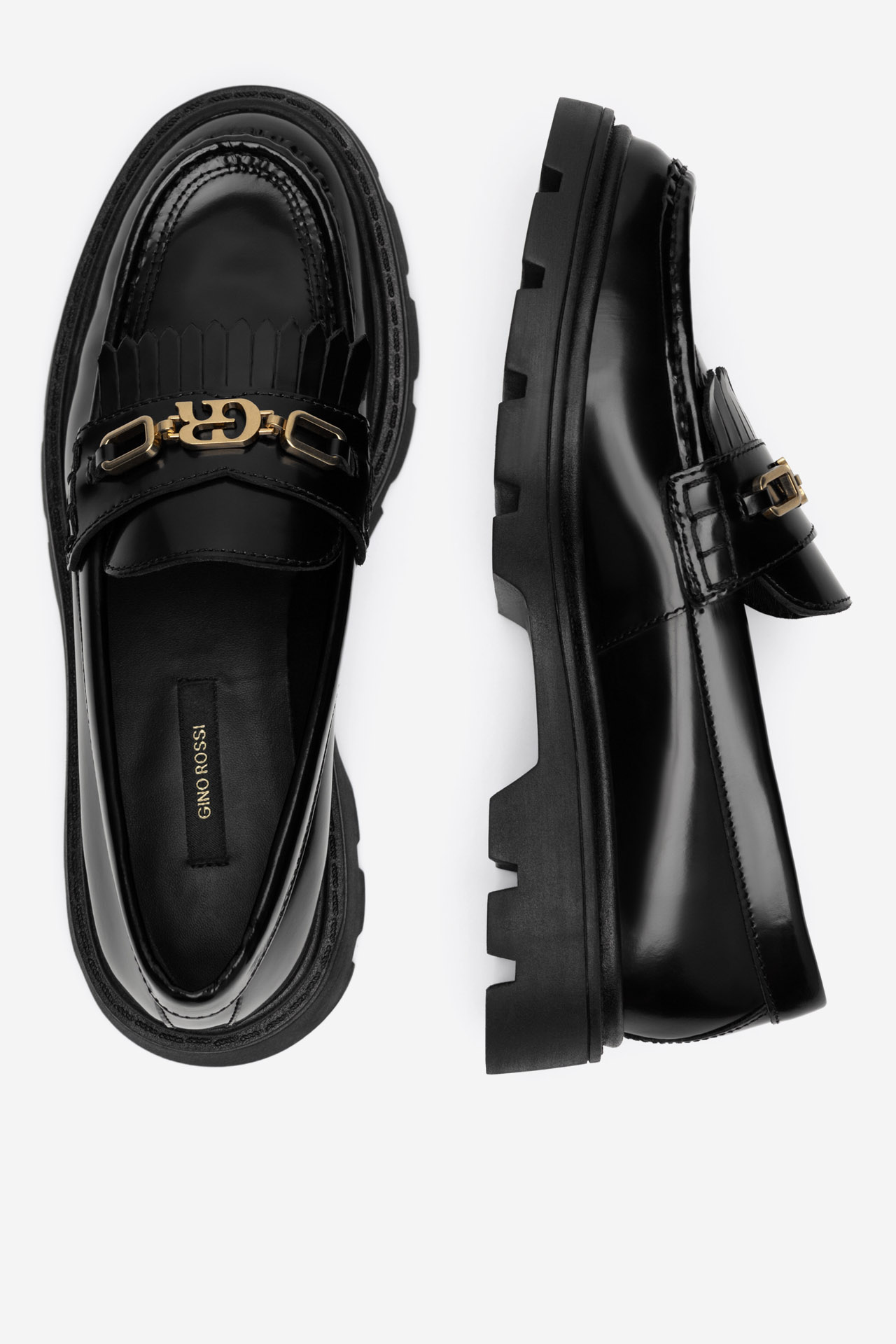 Čevlji brez vezalk Črna