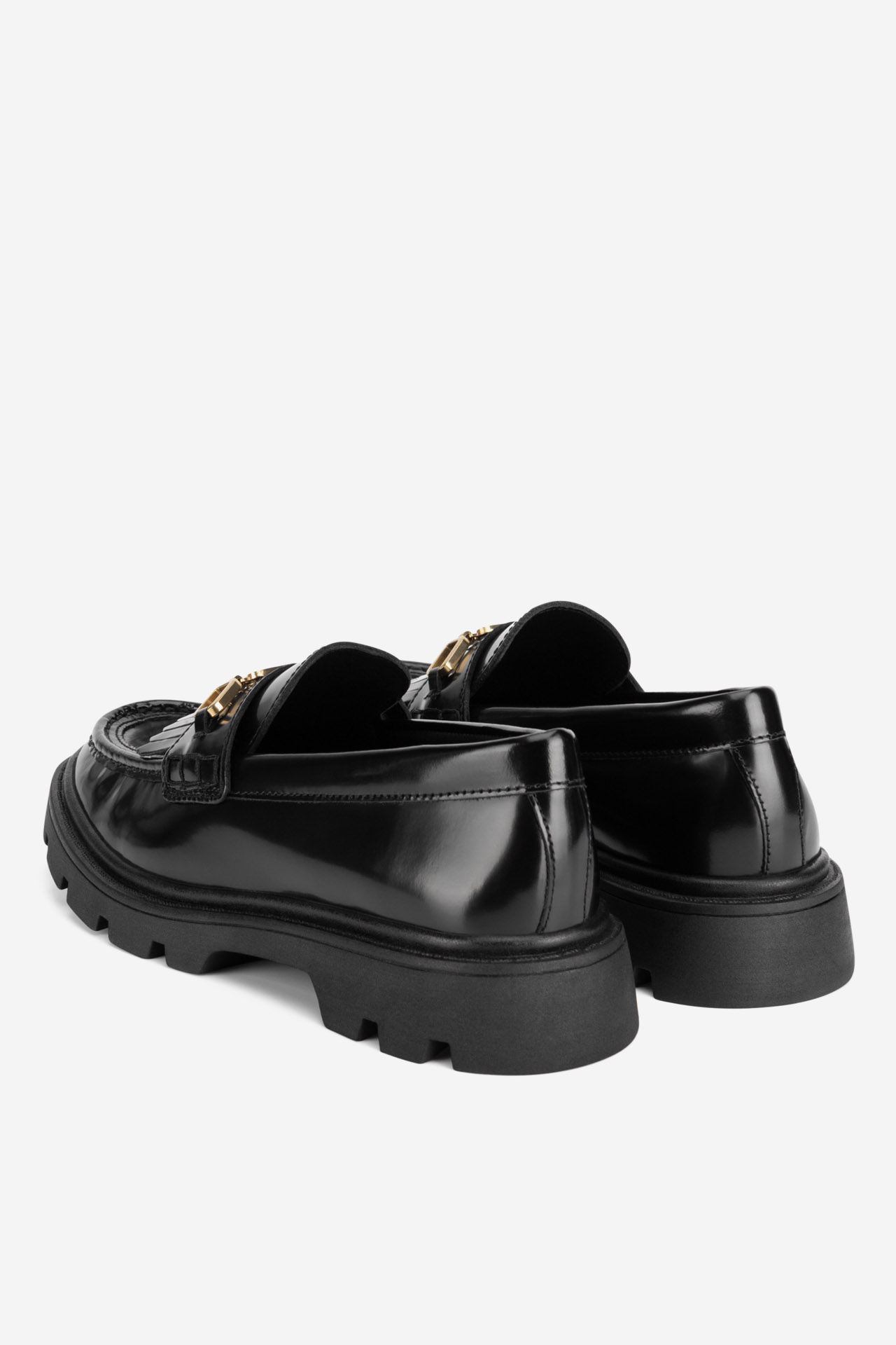 Čevlji brez vezalk Črna