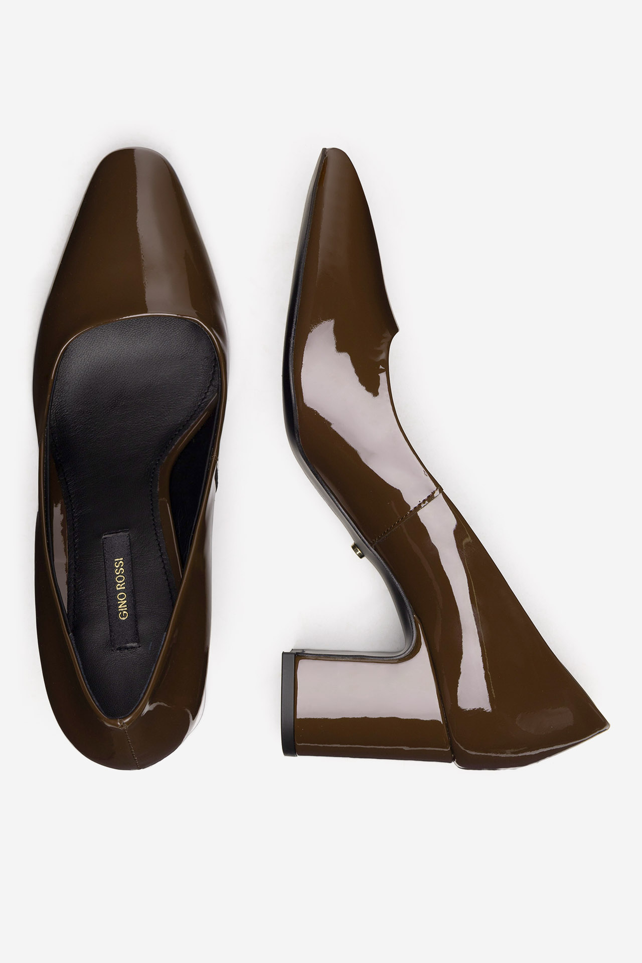 Lodičky TMAVĚ HNĚDÁ