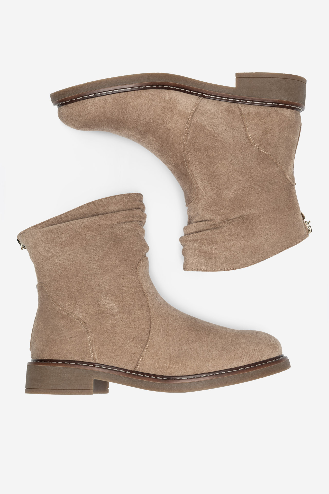 Kotníková obuv BÉŽOVÁ