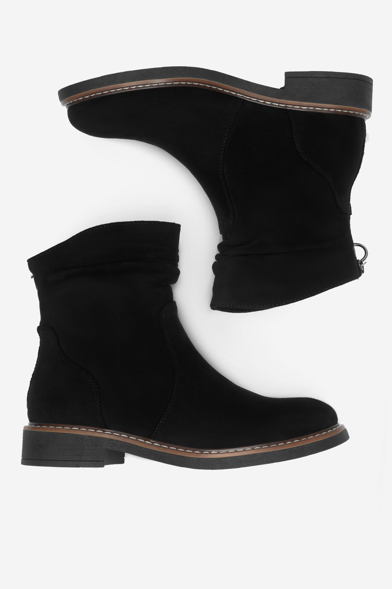 Kotníková obuv ČERNÁ