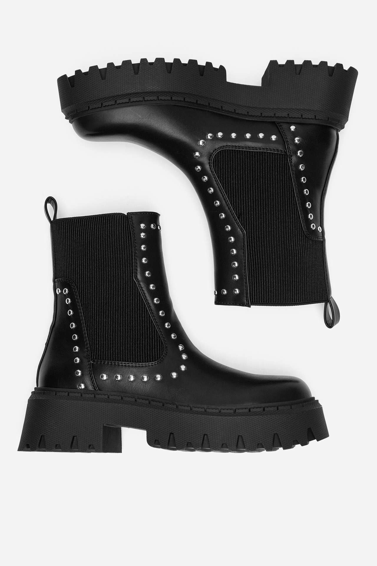 Gležnjarji chelsea Črna