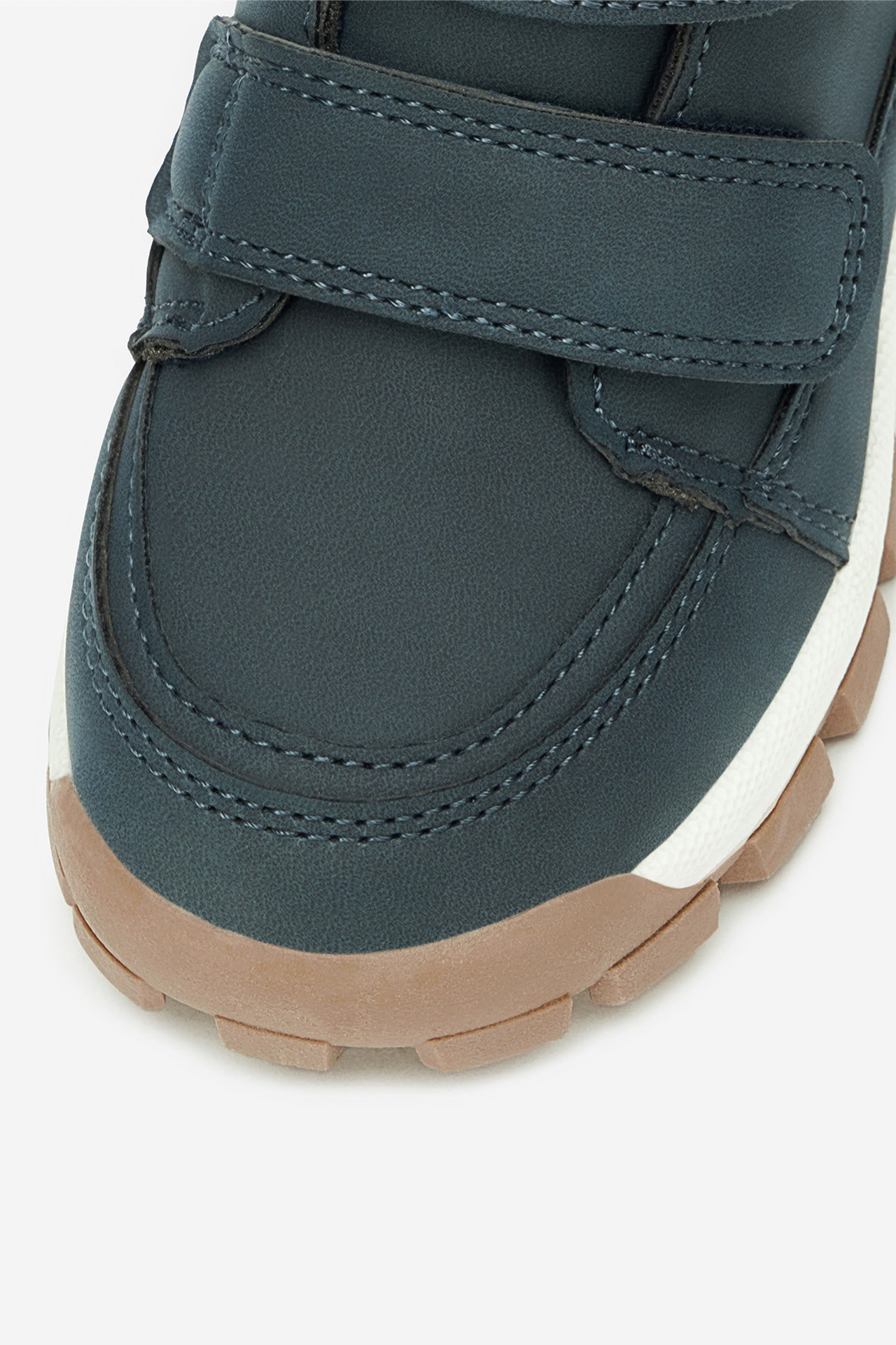 Šněrovací vyšší obuv TMAVĚ MODRÁ