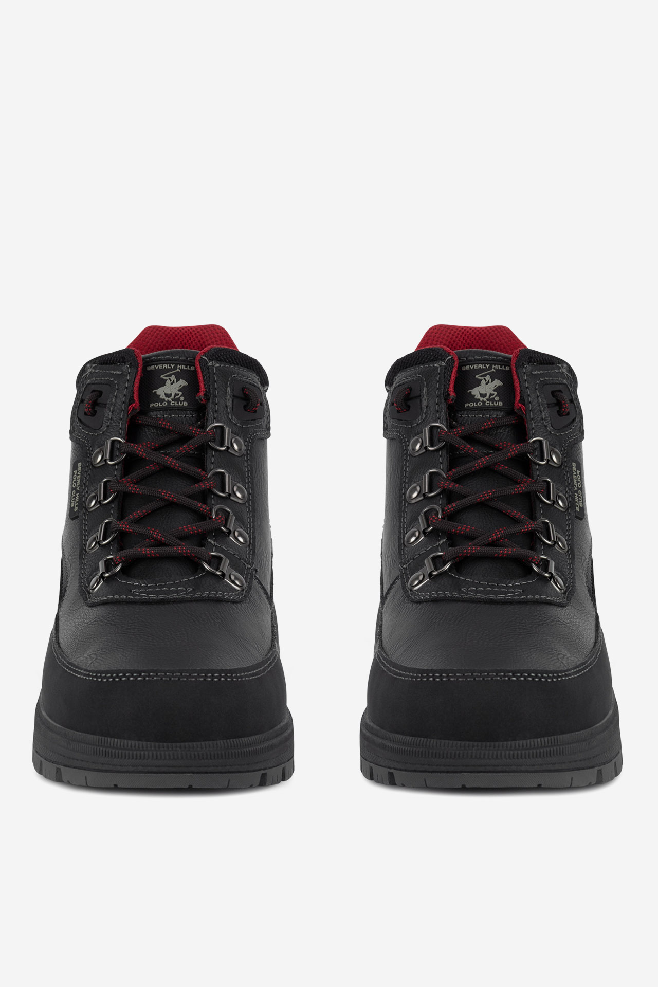 Šněrovací vyšší obuv ČERNÁ