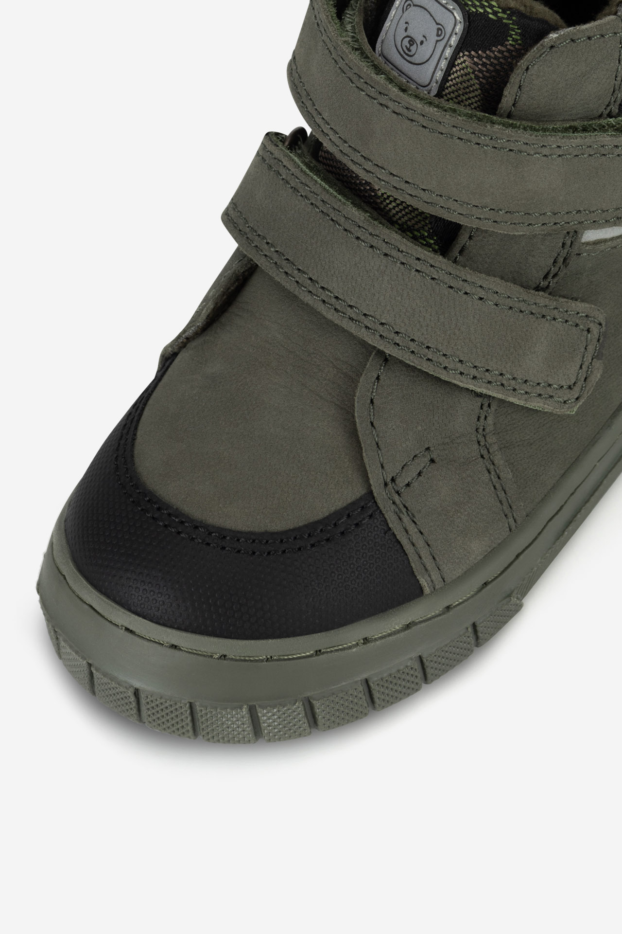 Šněrovací vyšší obuv KHAKI