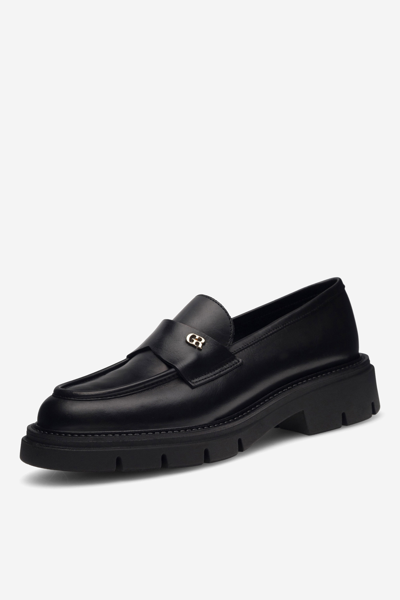 Čevlji brez vezalk Črna