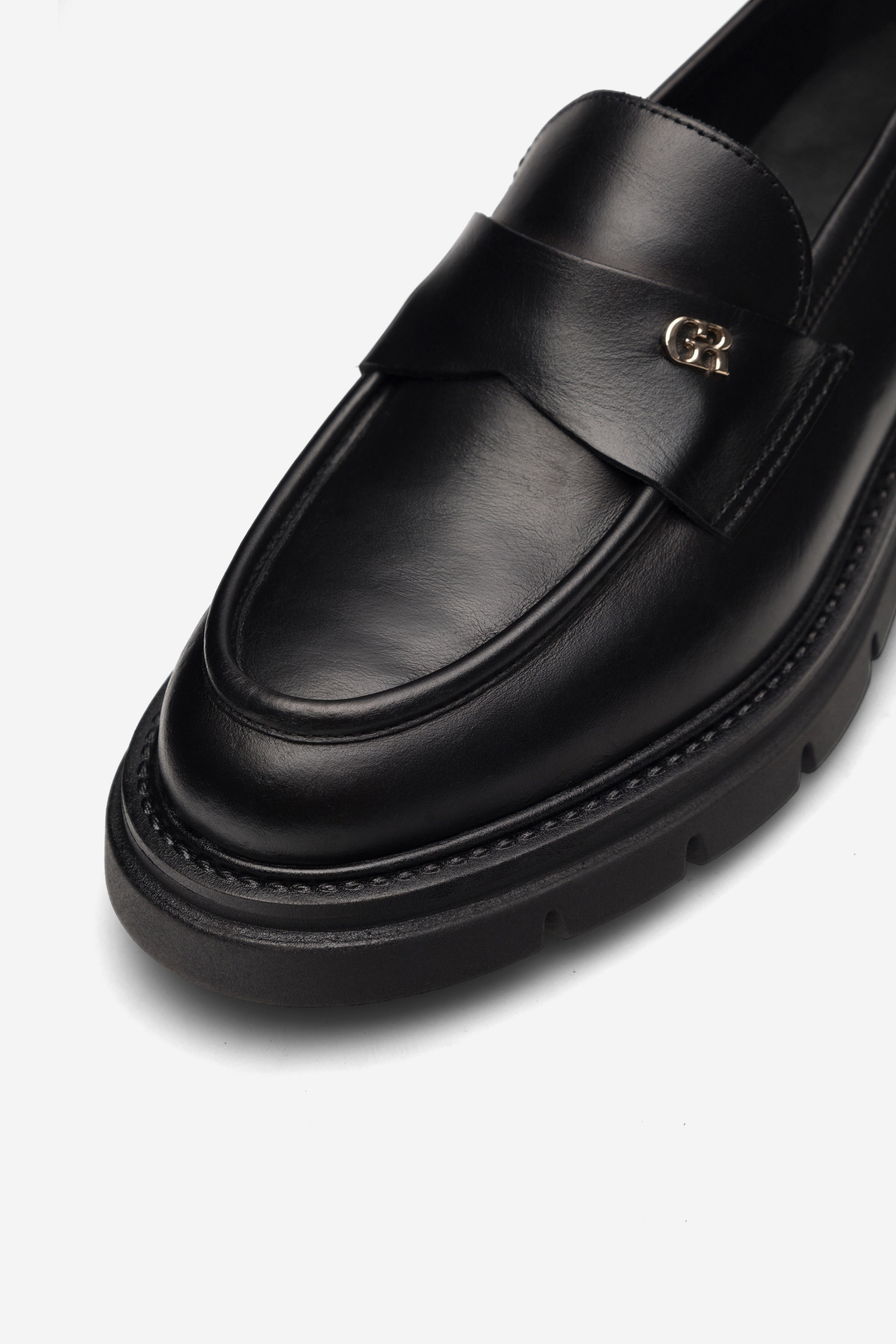 Čevlji brez vezalk Črna