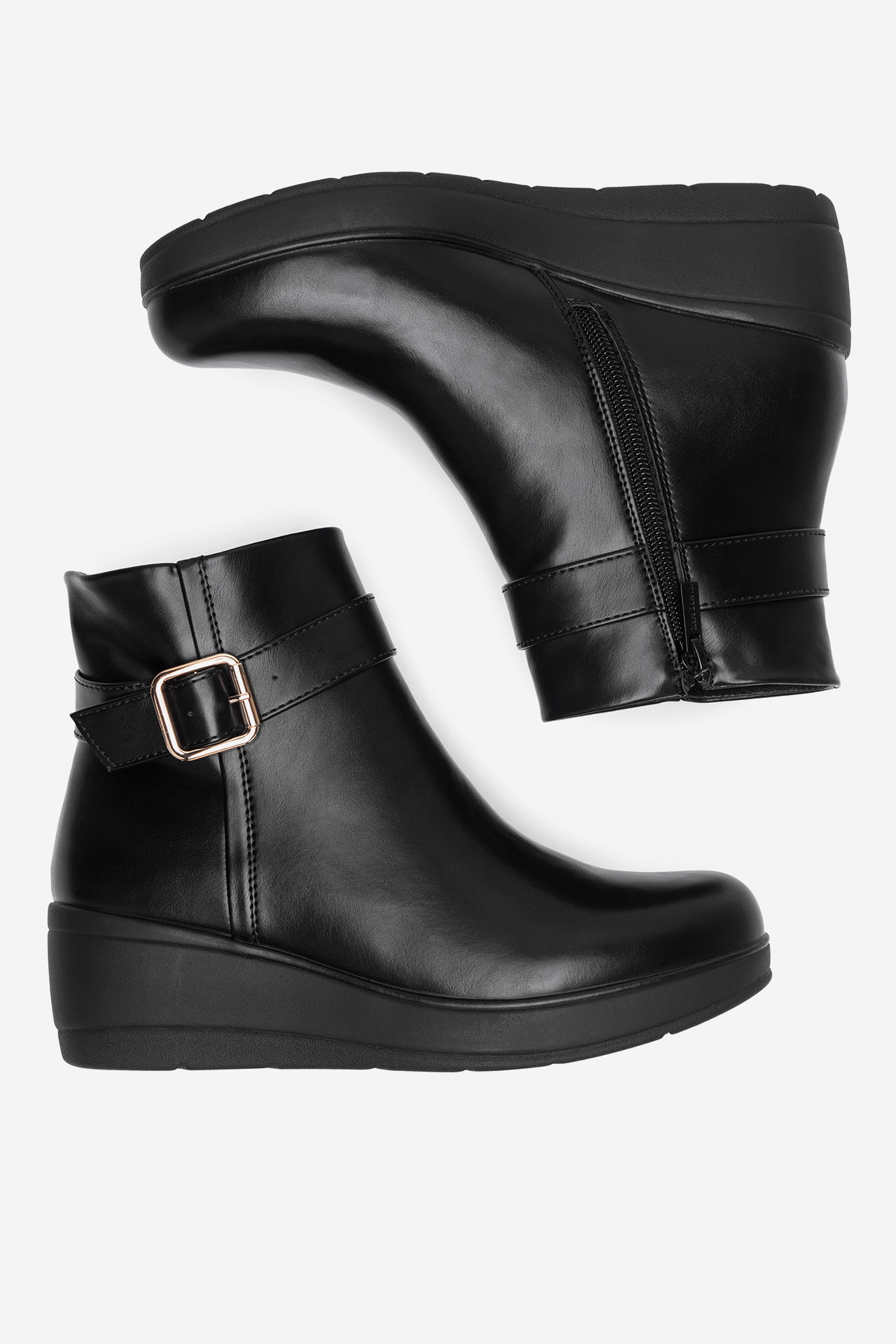 Kotníková obuv ČERNÁ