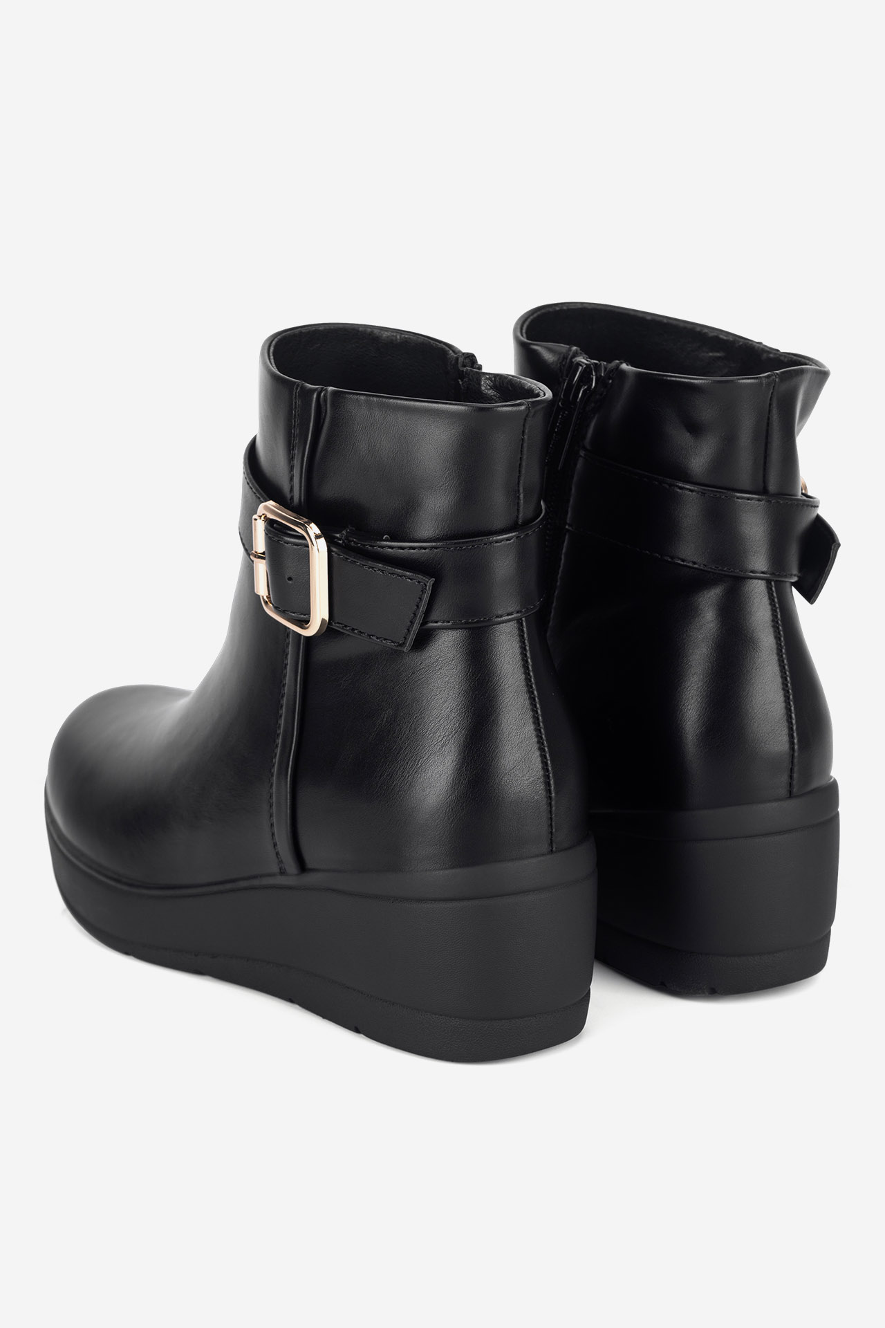 Kotníková obuv ČERNÁ