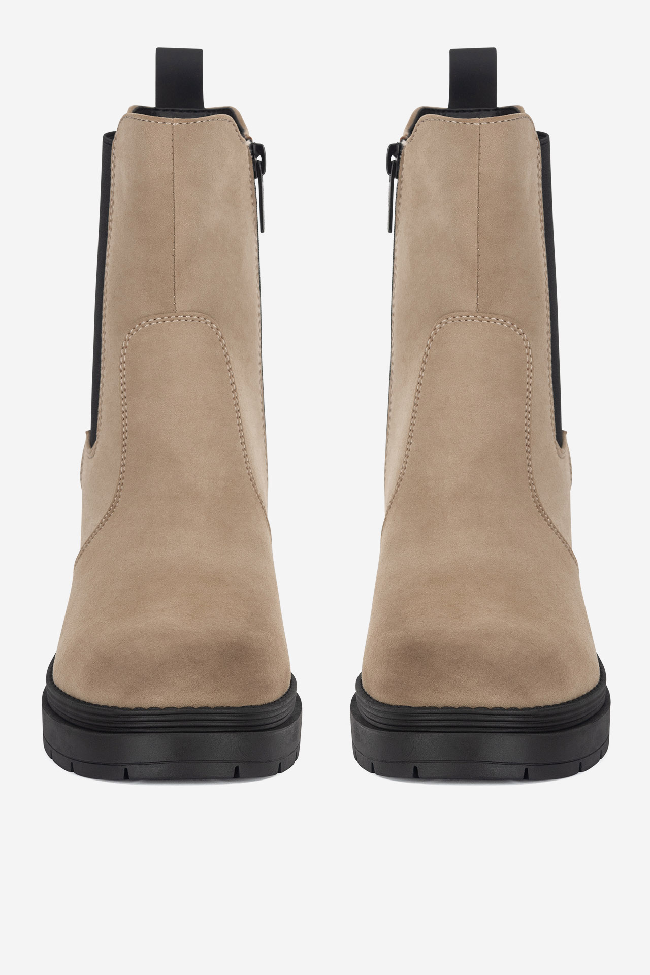 Kotníková obuv BÉŽOVÁ