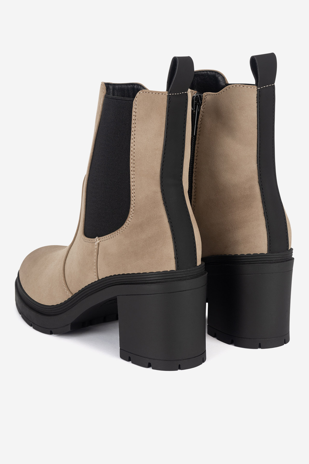 Kotníková obuv BÉŽOVÁ