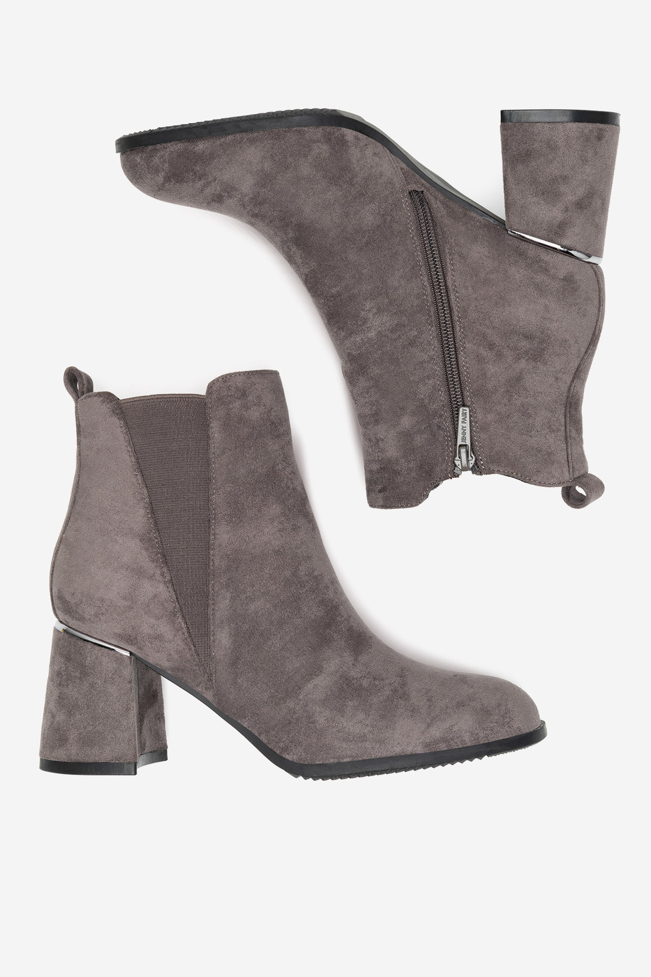 Kotníková obuv ŠEDÁ