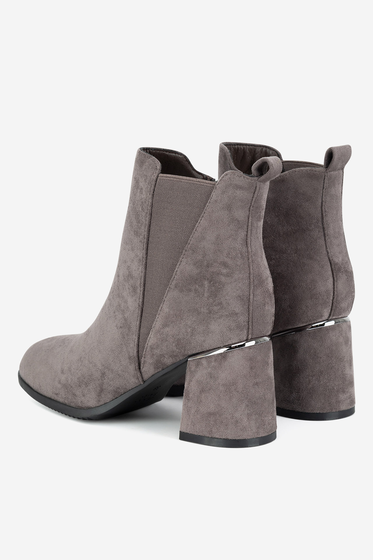 Kotníková obuv ŠEDÁ