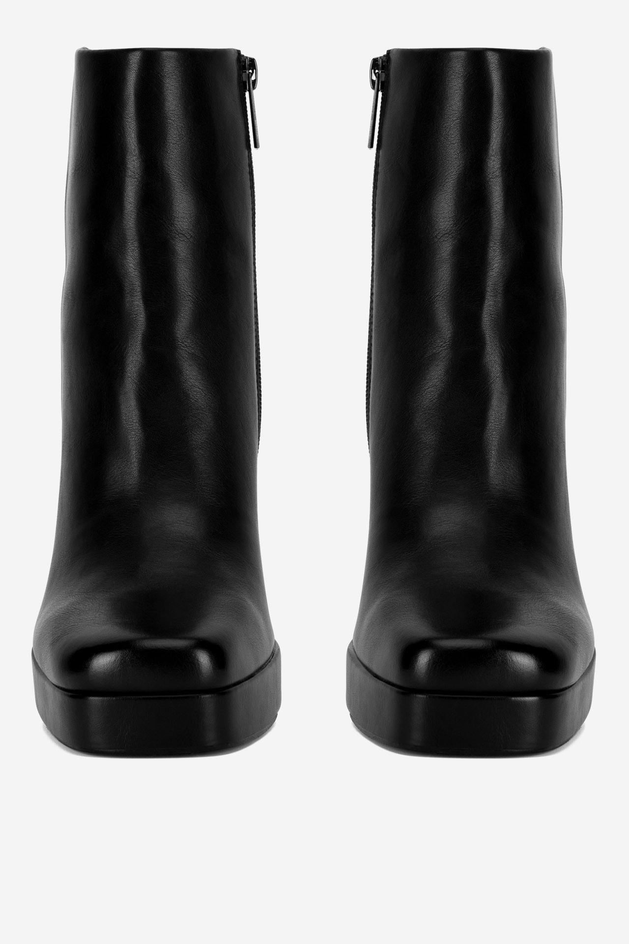 Členková obuv Čierna