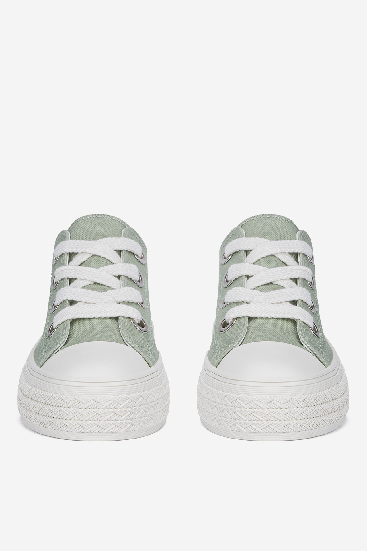 Plátěná obuv ZELENÁ