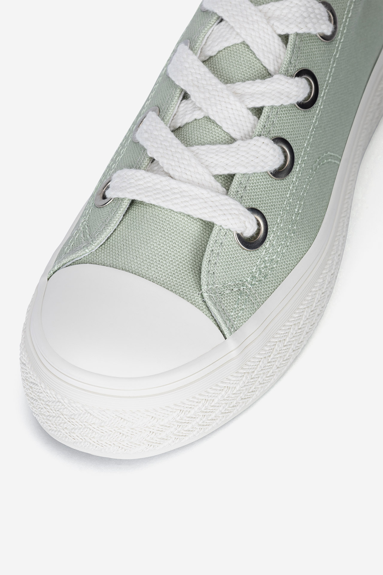 Plátěná obuv ZELENÁ