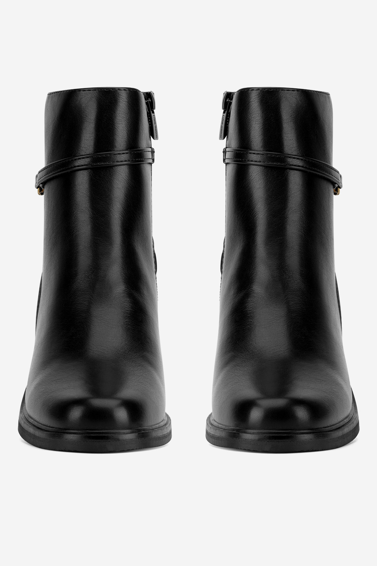 Členková obuv Čierna