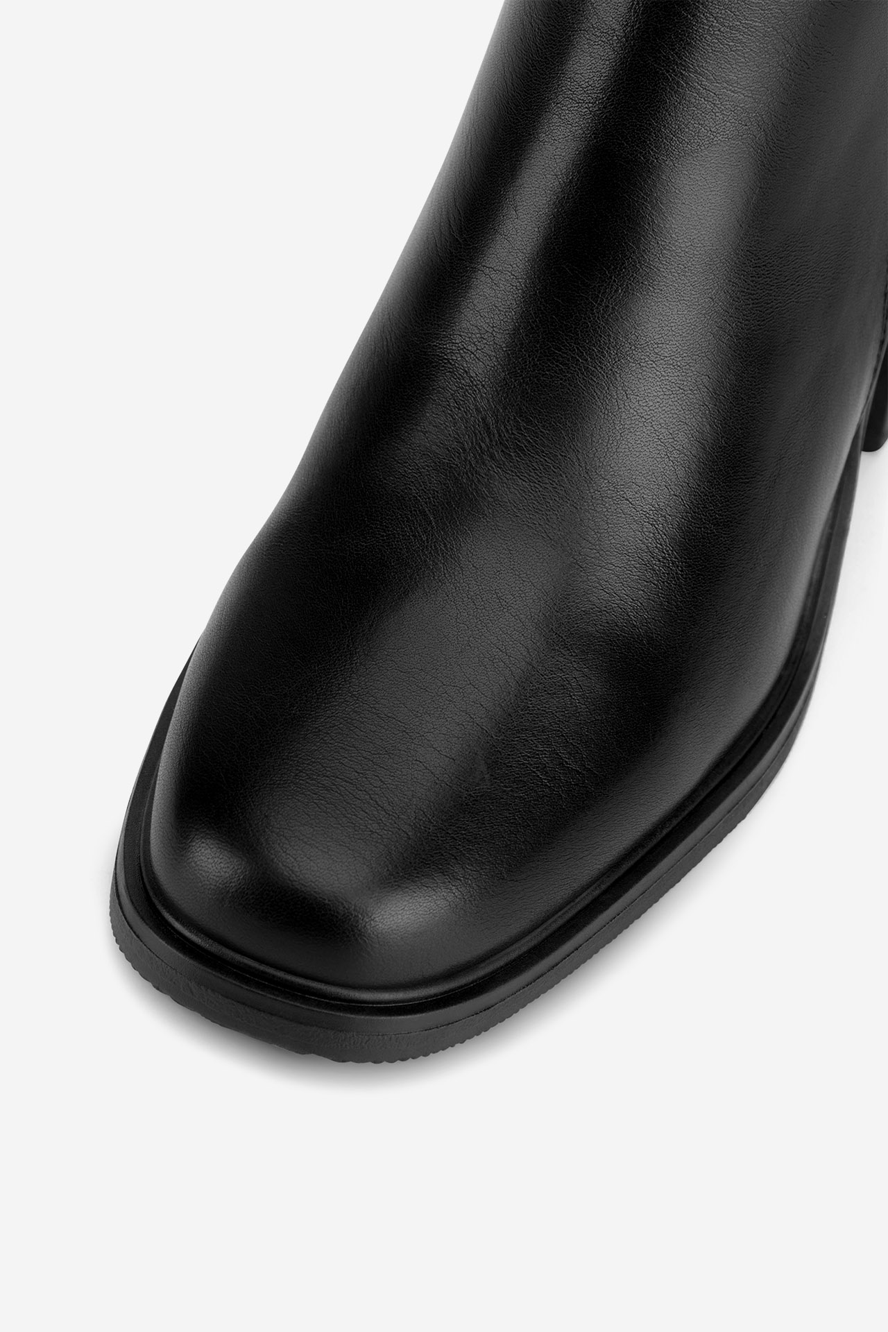 Členková obuv Čierna