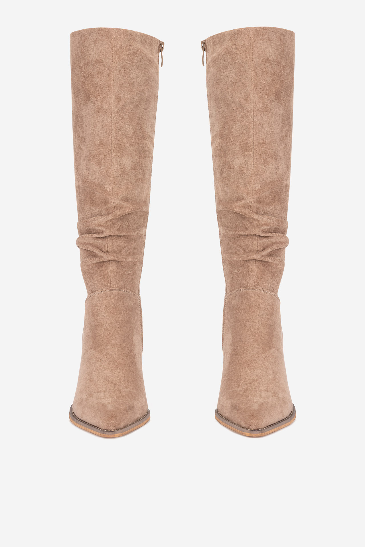 Čižmy Tmavo béžová