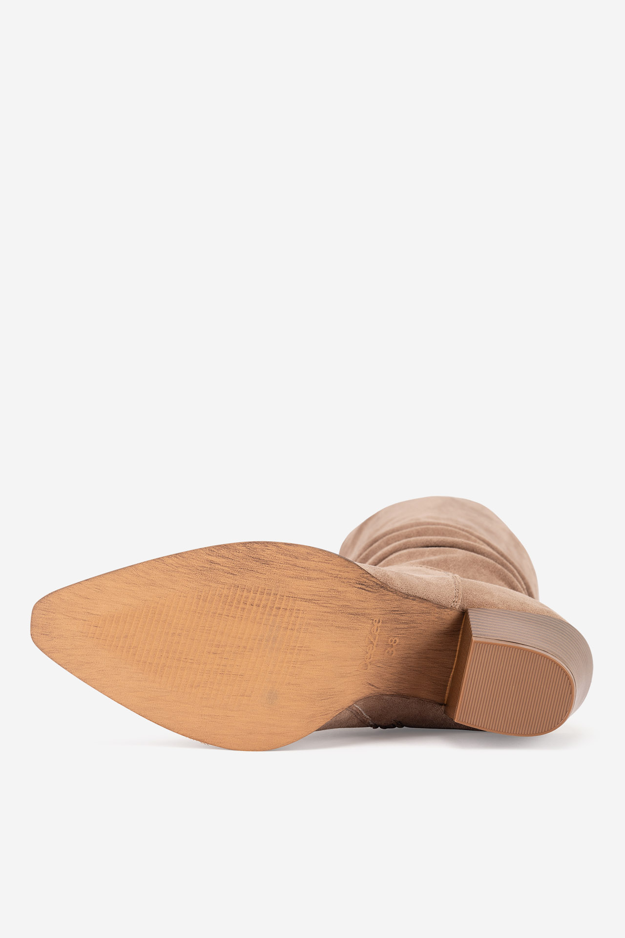 Čižmy Tmavo béžová