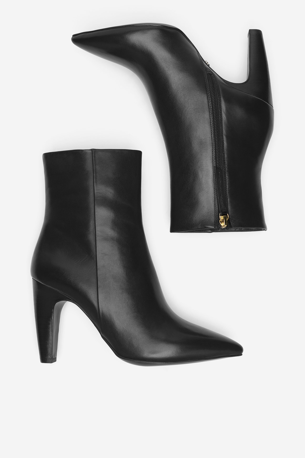 Kotníková obuv ČERNÁ